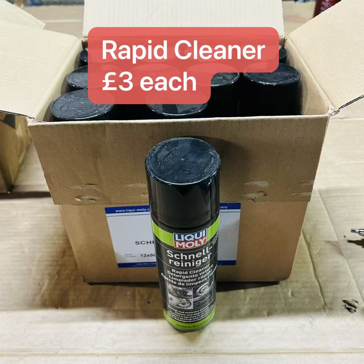 LIQUI MOLY Rapid Cleaner – Powerful Degreaser Spray