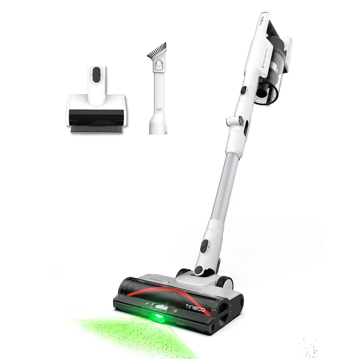 Tineco Pure One A50S Plus Cordless Vacuum Cleaner, 185W, 70 min Run Time, 1 L Dustbin, 3DSense Power Brush, PureCyclone Tech
