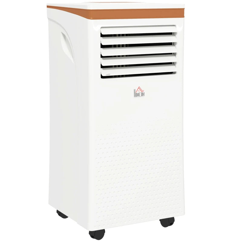HOMCOM Portable Air Conditioner 7000 BTU, 4-in-1 Air Conditioning Unit with Cooling, Fan, 19.2L/Day Dehumidifier & Sleep Mode, LED Display, Remote Control, 24H Timer, Window Kit for Rooms up to 26㎡