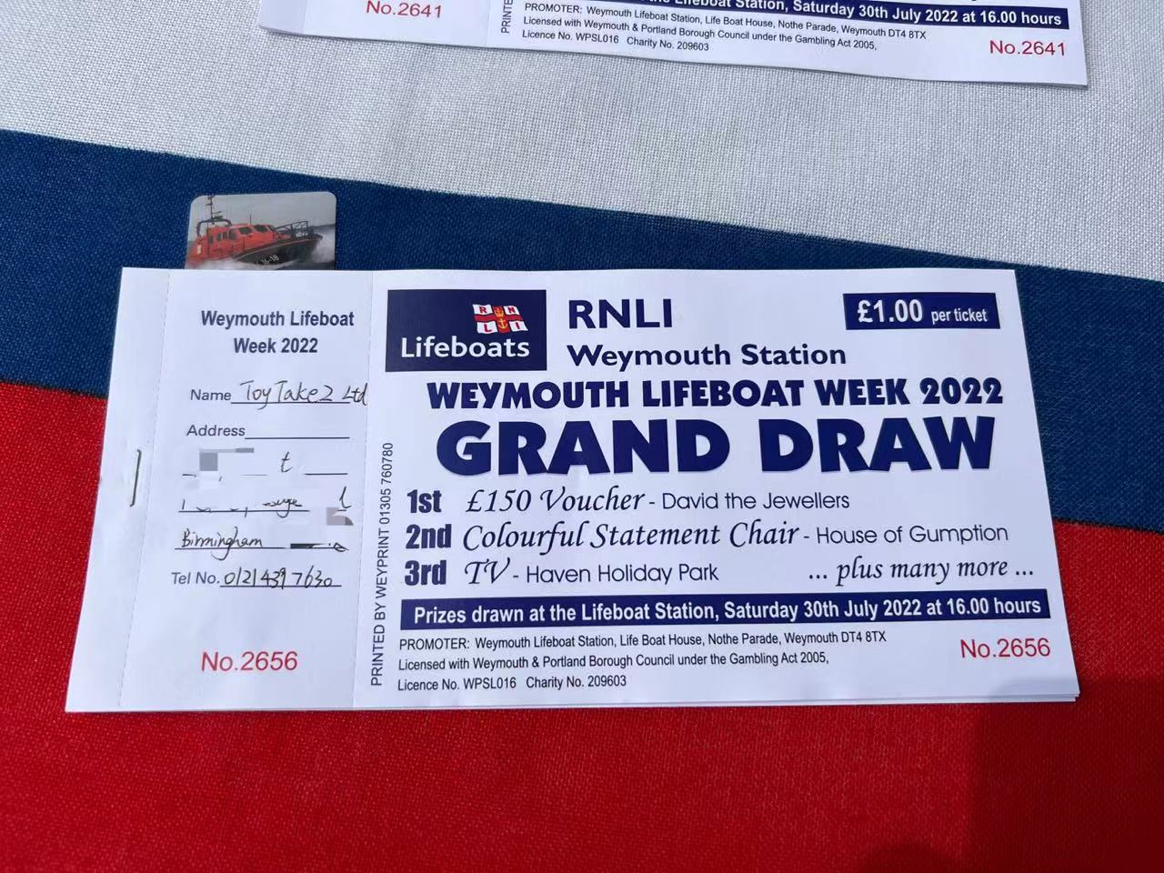 Support Lifeboats RNLI Weymouth Station - toytake2