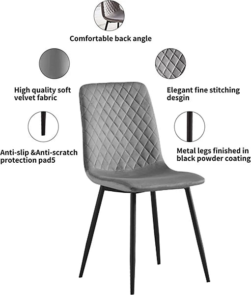 Dining Chairs Set of 2